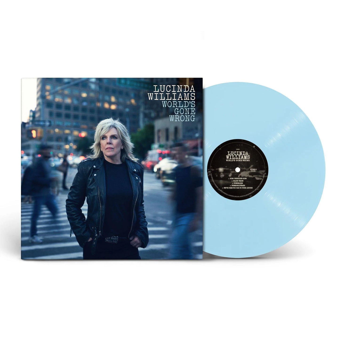 Lucinda Williams - World's Gone Wrong (Blue Sky Vinyl)