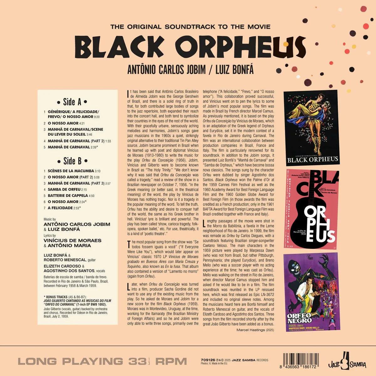 Antonio Carlos Jobim & Luiz Bonfa - Black Orpheus