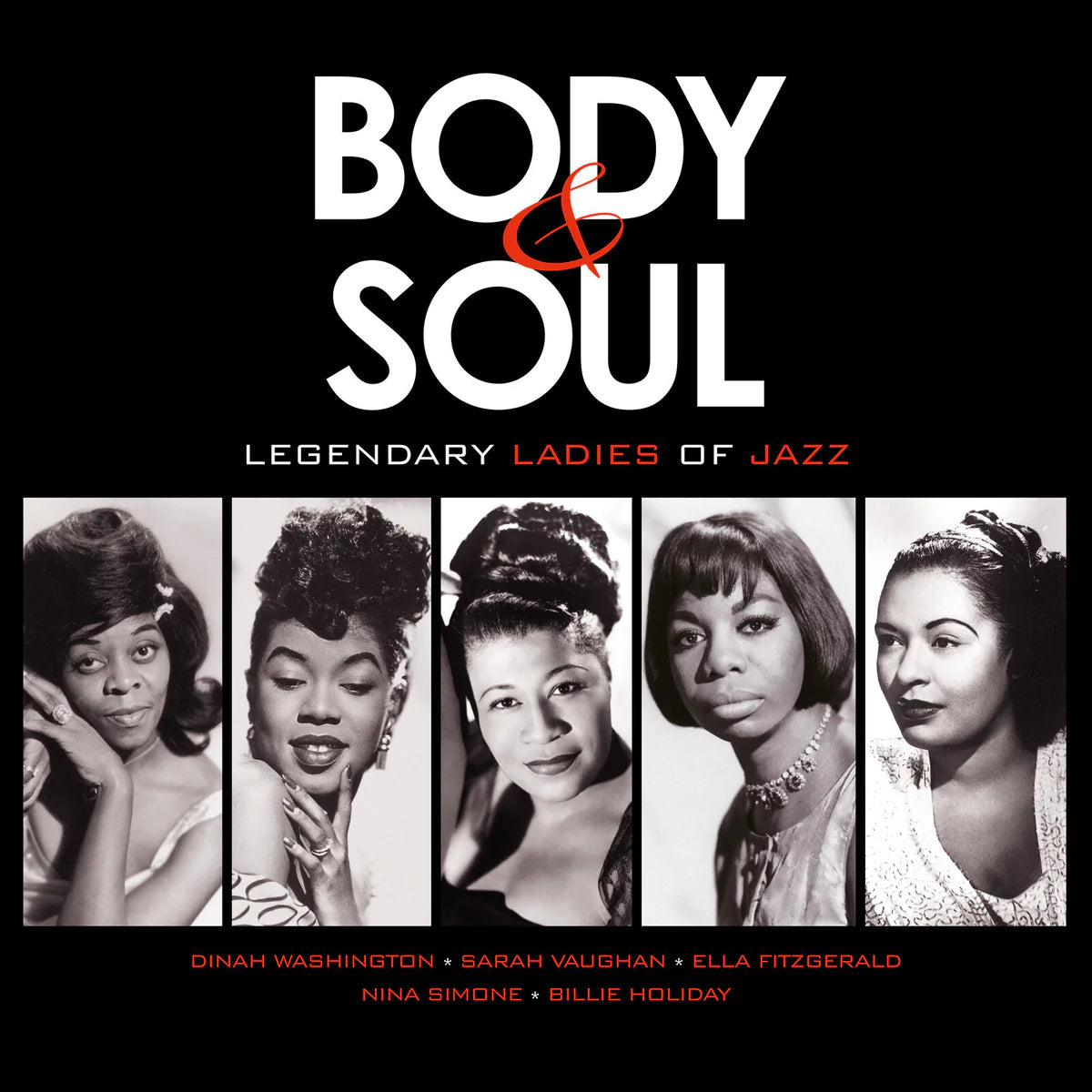 Body & Soul - Legendary Ladies Of Jazz / Various - Ltd 180gm Transparent Red Vinyl