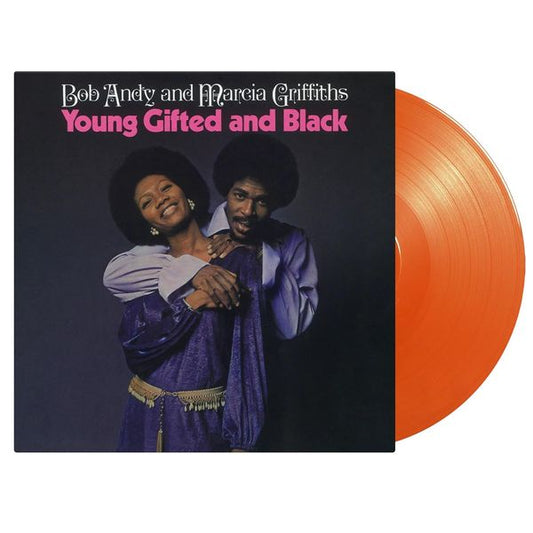Bob Andy and Marcia Griffiths - Young Gifted and Black (Limited Edition Orange Vinyl)