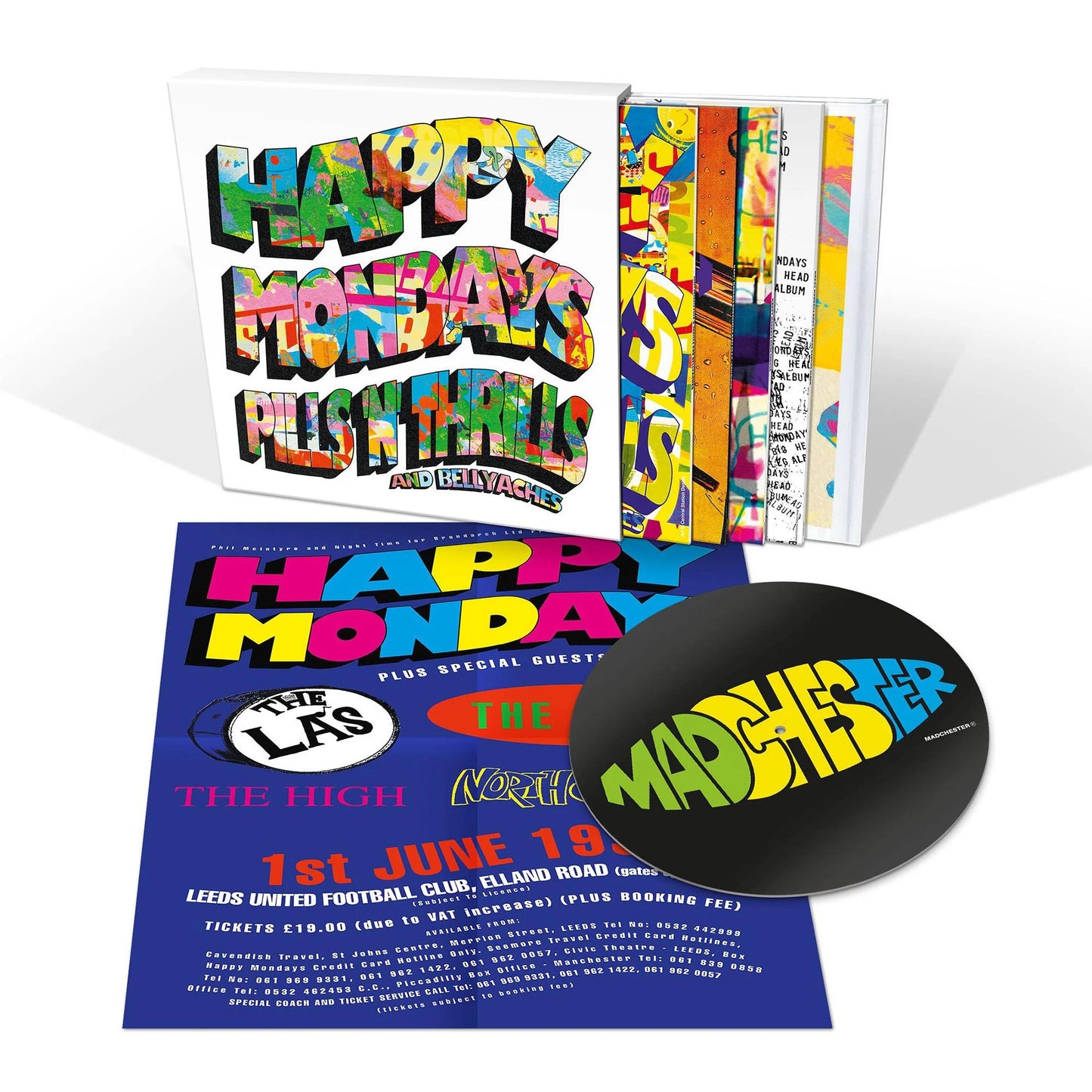 Happy Mondays - Pills ‘n’Thrills and Bellyaches (Limited Deluxe Vinyl Edition, 5LP Set) (2026 Edition)