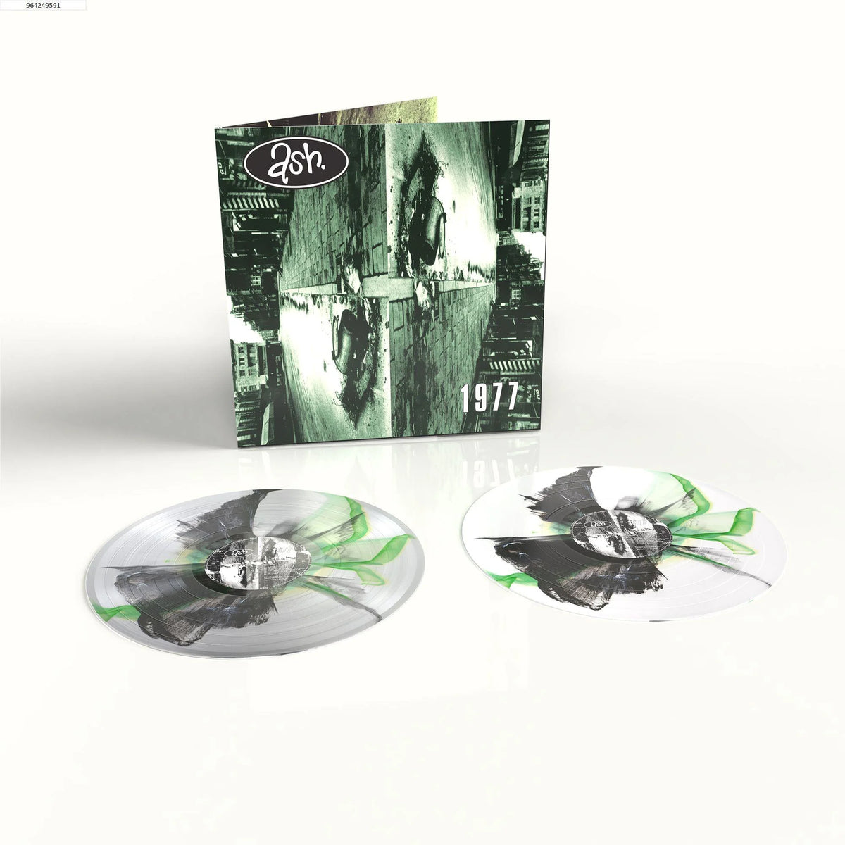 Ash - 1977 (30th Anniversary Edition Green &amp; Black Coloured 2LP Vinyl)