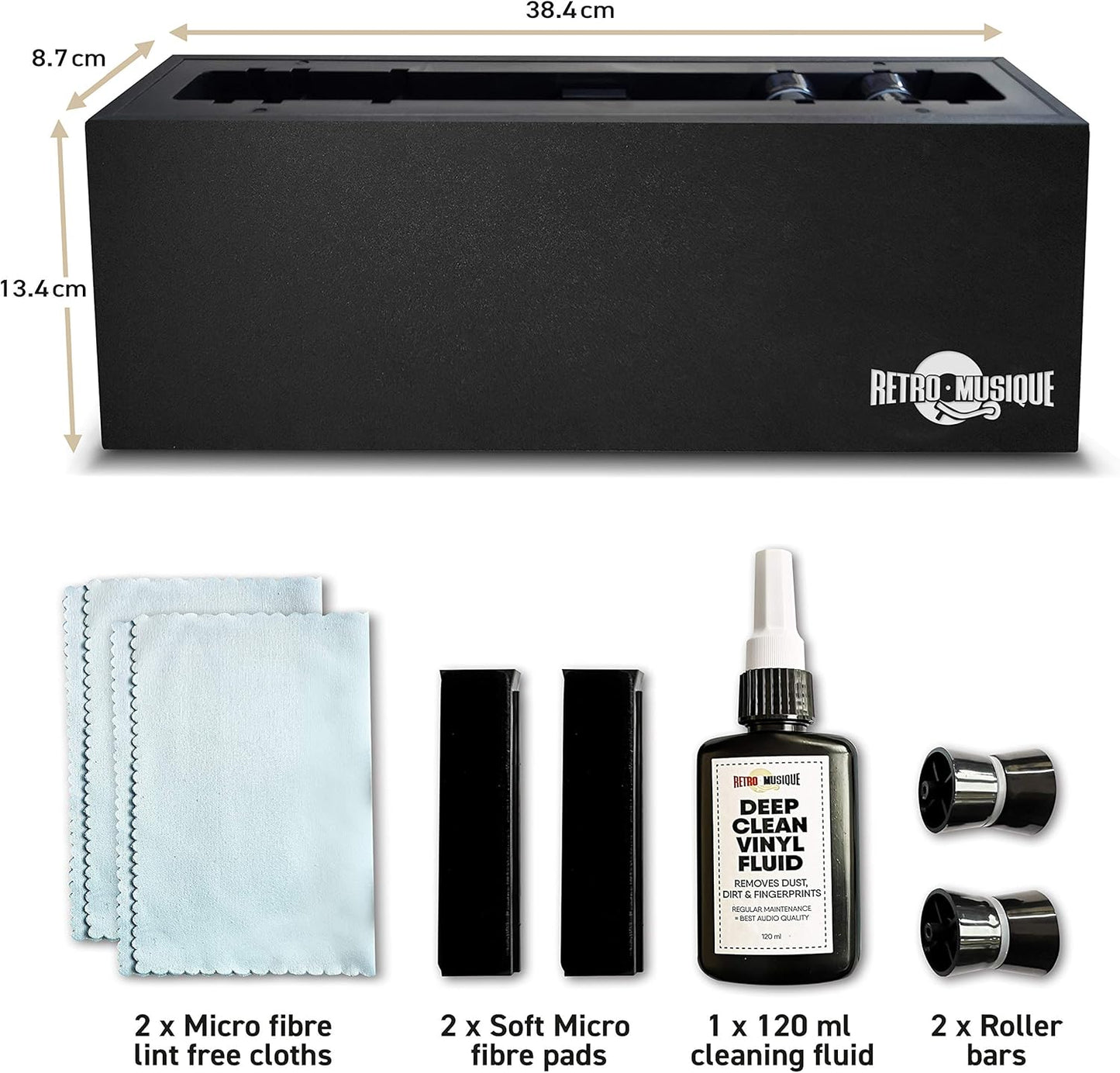 Retro Musique Record Cleaning System