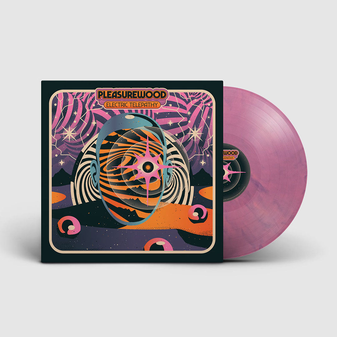 Pleasurewood - Electric Telepathy (Limited Pink/Purple Metallic Vinyl)