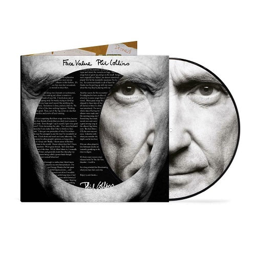 Phil Collins ‎– Face Value (Picture Disc)