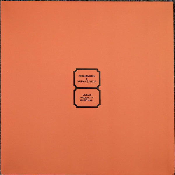 Khruangbin & Nubya Garcia - Live At Radio City Music Hall