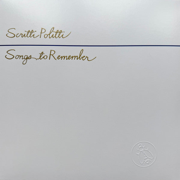 Scritti Politti - Songs To Remember (LP)