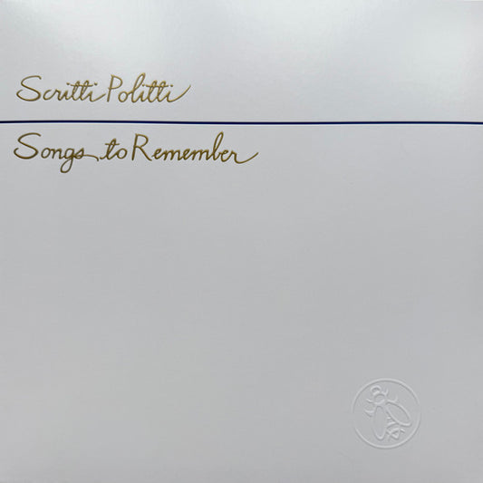 Scritti Politti - Songs To Remember (LP)