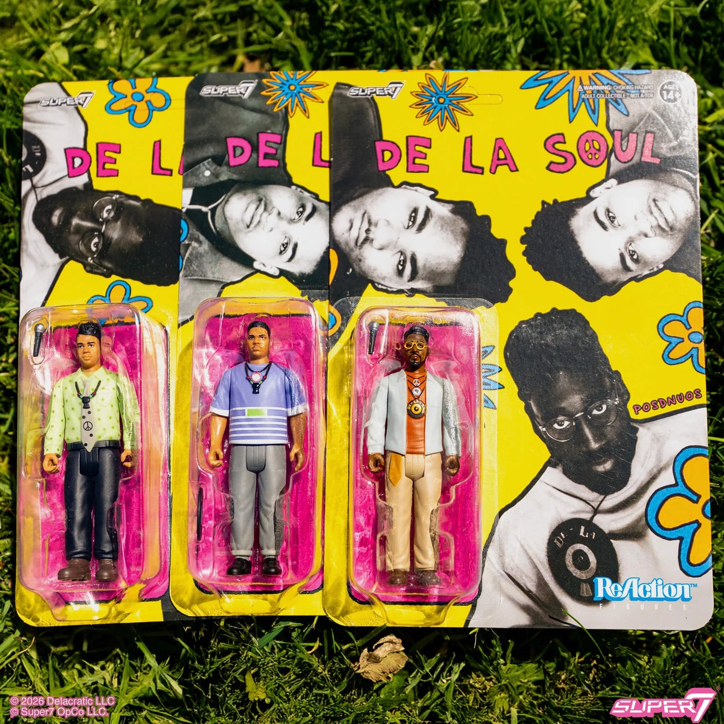 De La Soul ReAction Wave 1  Me, Myself & I 3-pack