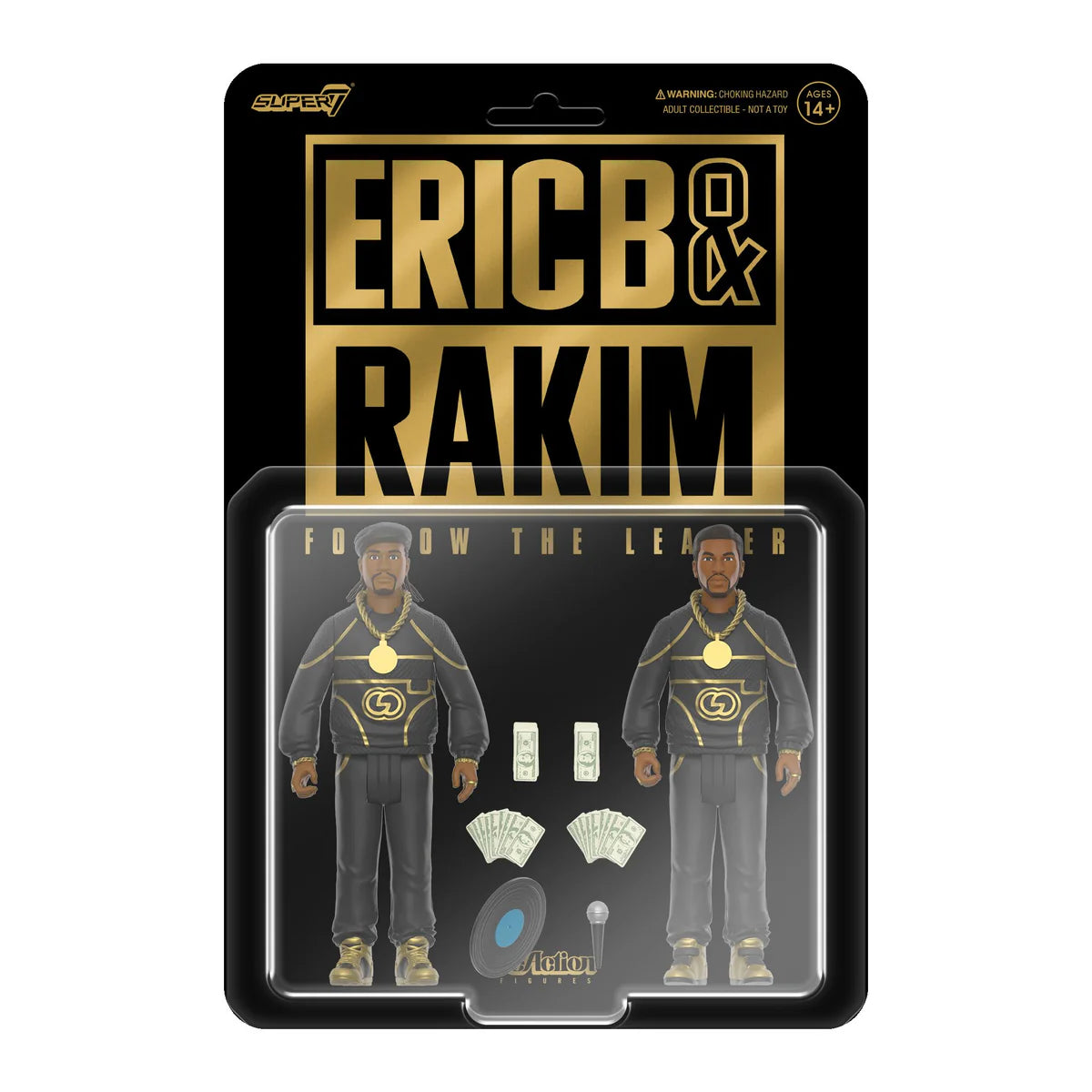 Eric B. & Rakim Reaction Figures Super7 Wave 02 Follow The Leader