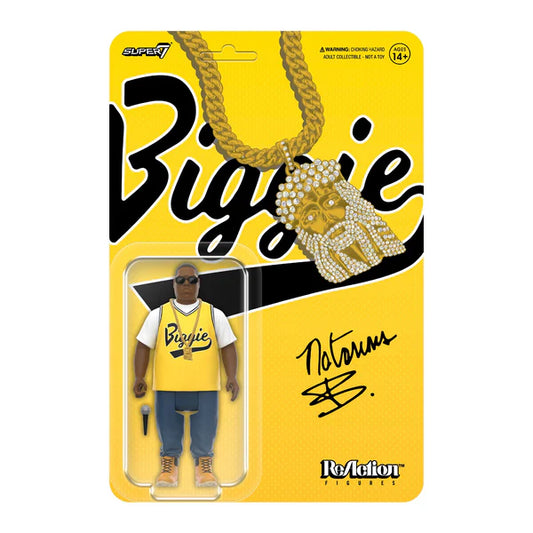 Notorious B.I.G. Reaction Figure Super7 Wave 04