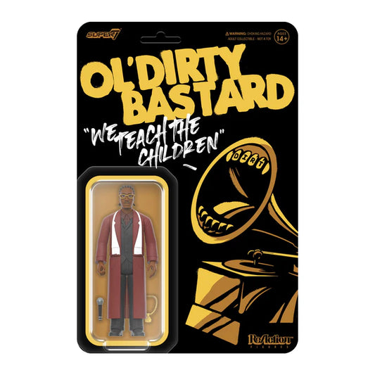 Ol' Dirty Bastard Reaction Figures Wave Super7 04 ODB For The Children