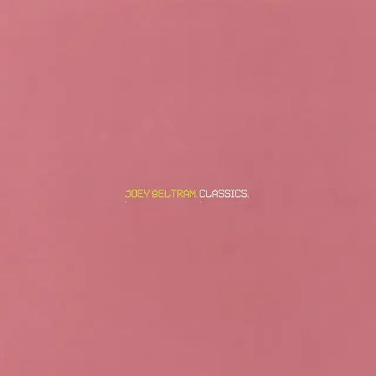 Joey Beltram - Classics (2LP)
