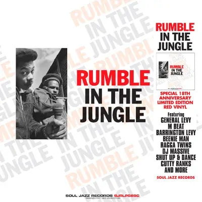 RSD 2025 Soul Jazz Records Presents - Rumble In The Jungle (2LP Red Vinyl)
