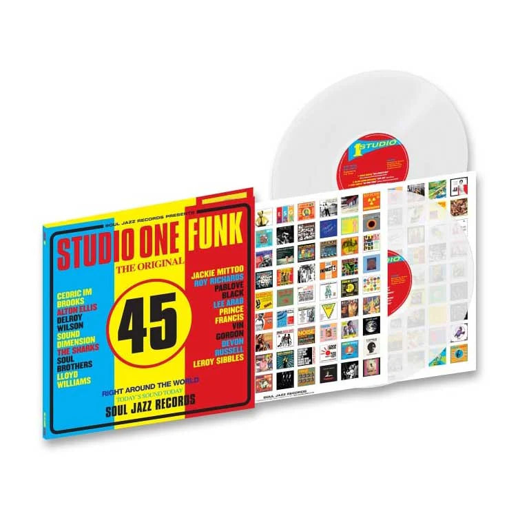 Soul Jazz Records Presents - Studio One Funk (Clear Vinyl)