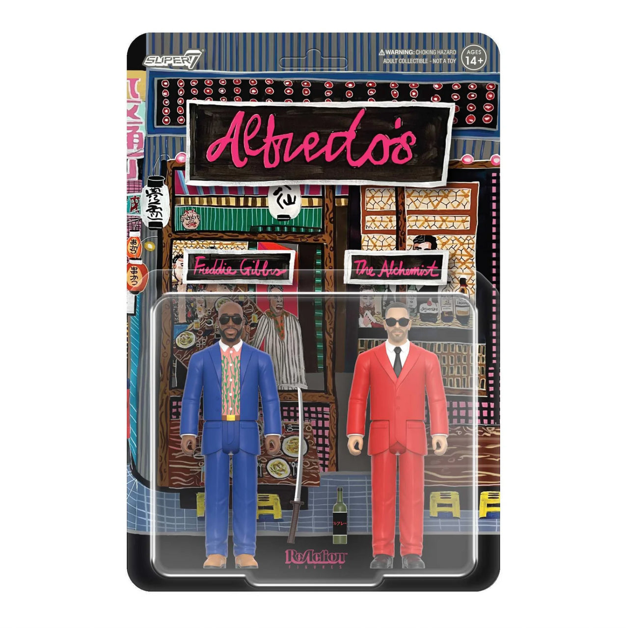 Freddie Gibbs & The Alchemist Alfredo 2 Reaction Figures