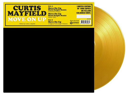 Curtis Mayfield - Move On Up (Limited Edition Yellow 12")
