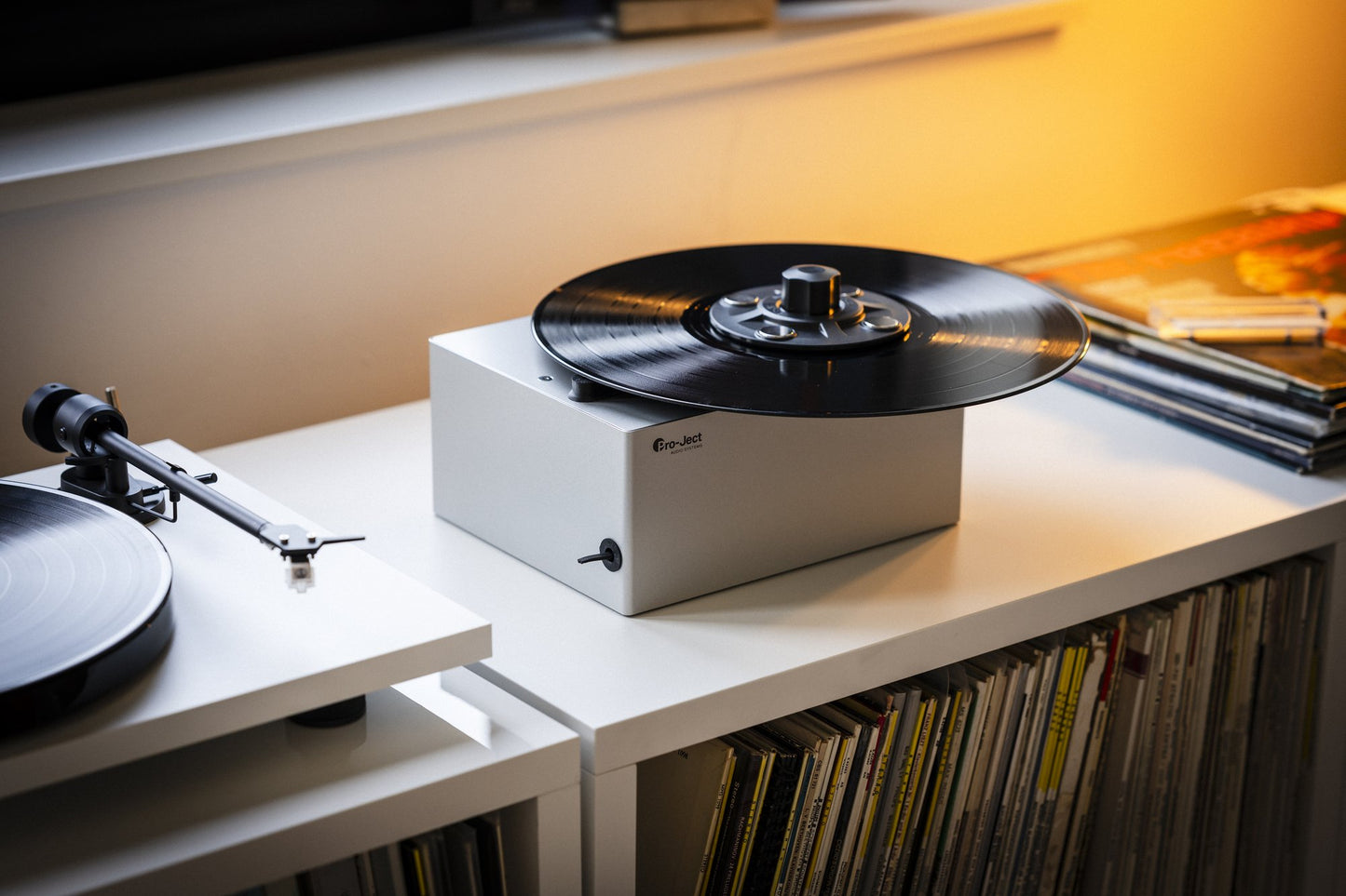 Pro-Ject VC-E Mini Ultra Compact Record Cleaning Machine for Vinyl and Shellac Records