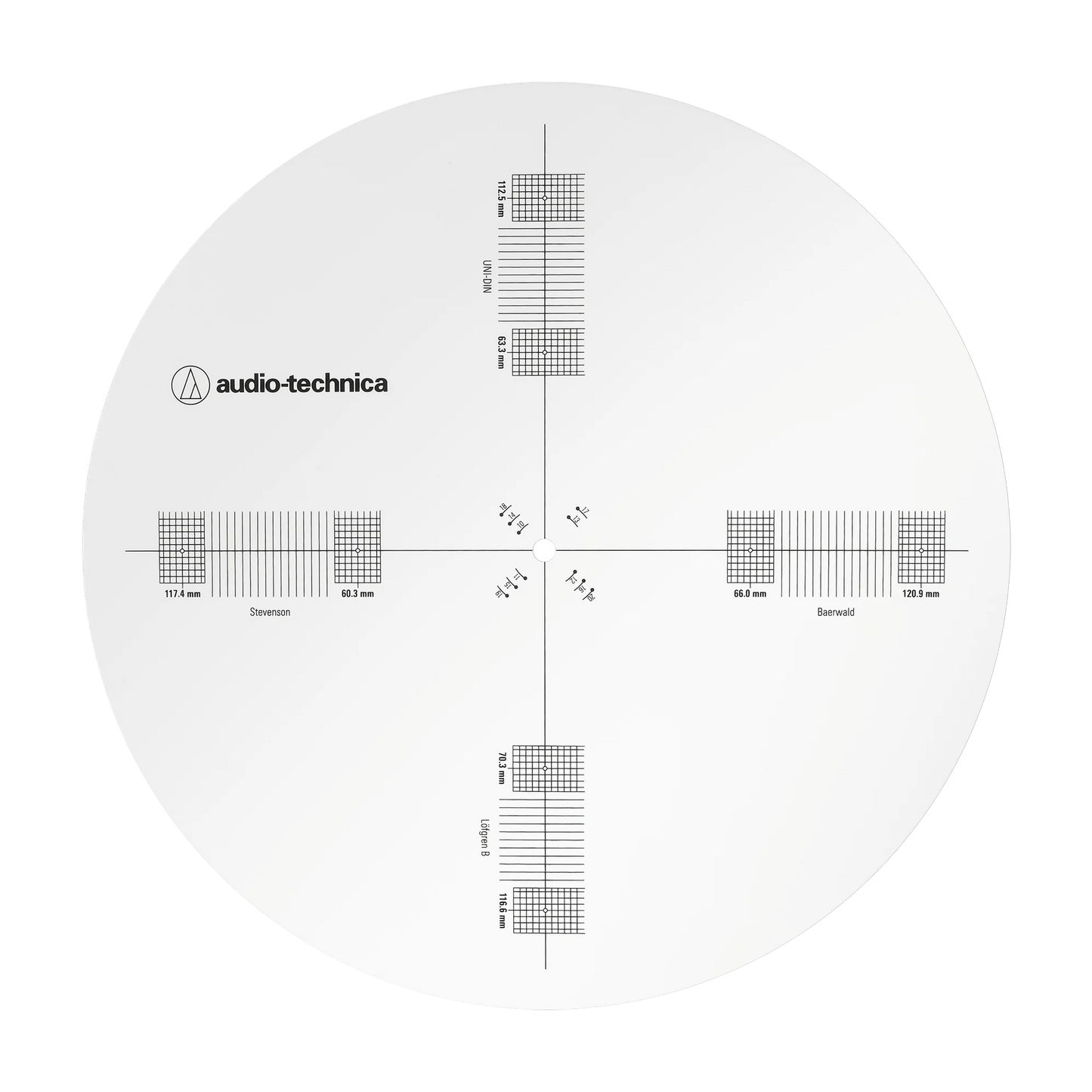 AT-CAP4 Multi-Function Cartridge Alignment + Stroboscope Disc