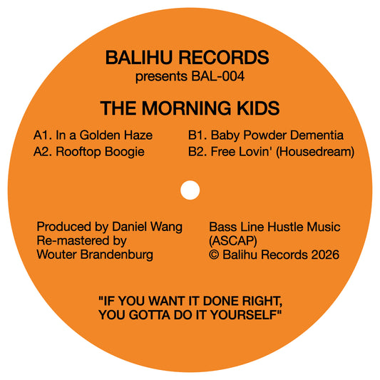 The Morning Kids - In A Golden Haze (12" Single)