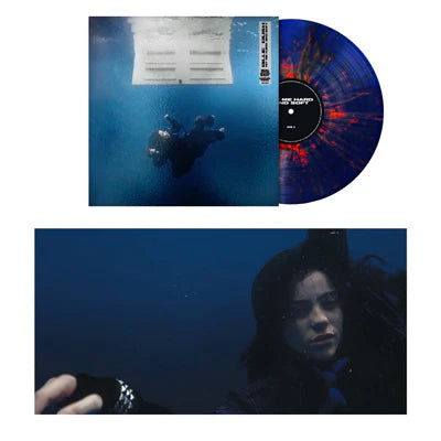 Billie Eilish - Hit Me Hard And Soft (One Year Anniversary Dark Blue & Orange Splatter Vinyl & Poster)