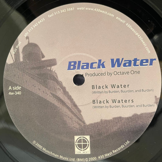Octave One - Black Water (12" Single)