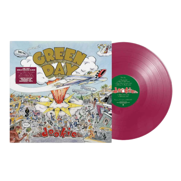 Green Day - Dookie (Limited Edition Raspberry Coloured Vinyl)