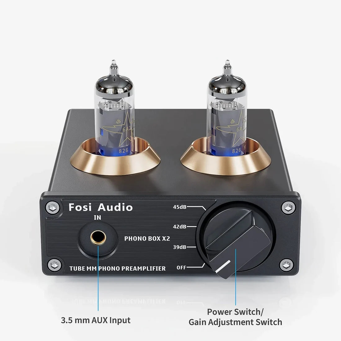 Fosi Audio Phono Box X2 Phono Pre-Amplifier