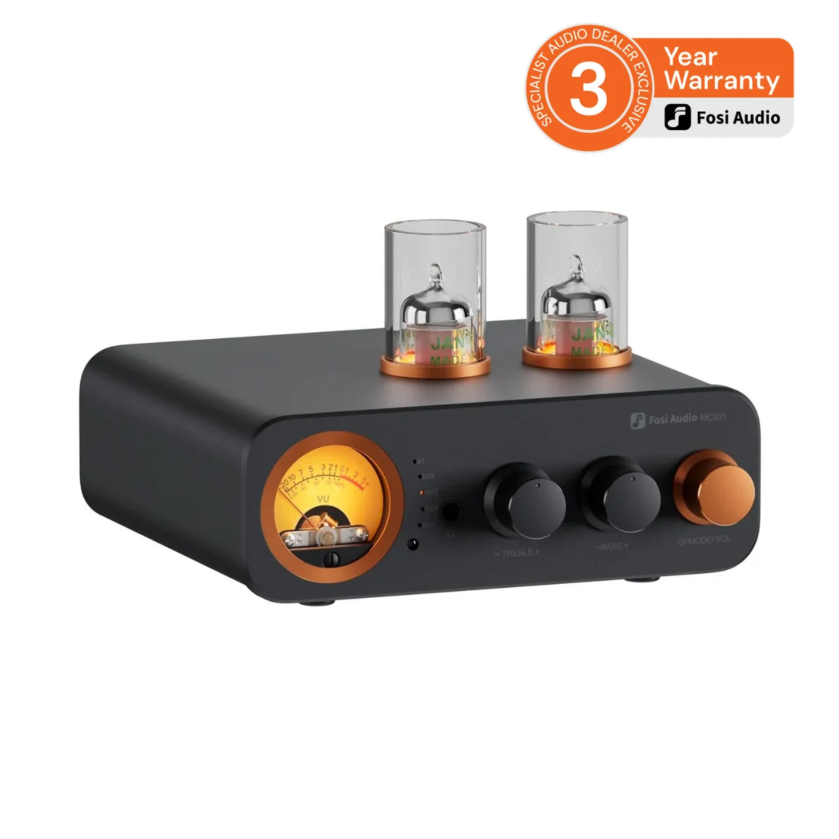 Fosi Audio MC331 Tube Integrated Bluetooth Amplifier