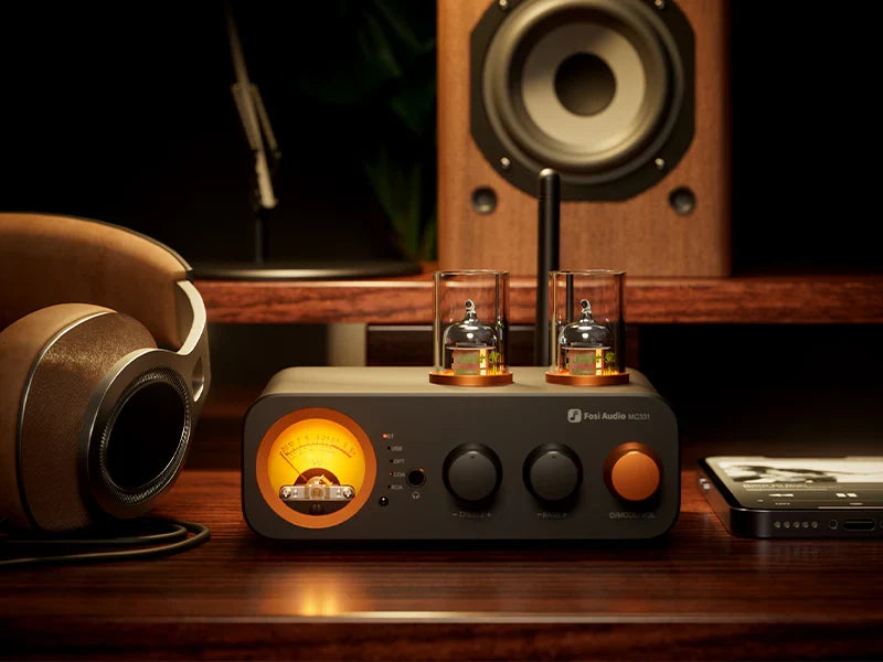 Fosi Audio MC331 Tube Integrated Bluetooth Amplifier