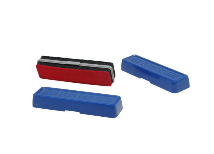 Milty Duopad Vinyl Record CD, or DVD Cleaning Pad BLUE