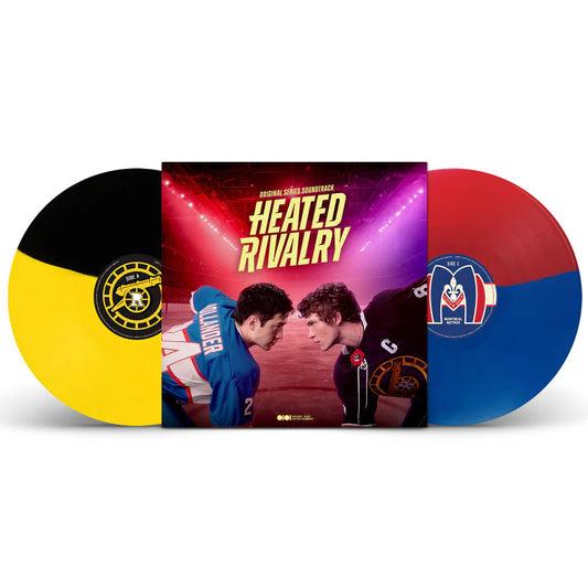 V/A – Heated Rivalry: Original Soundtrack (2 x Vinyl, LP, Album, Deluxe Edition, Black/Yellow & Blue/Red)