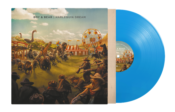 Boy & Bear - Harlequin Dream (Blue LP)