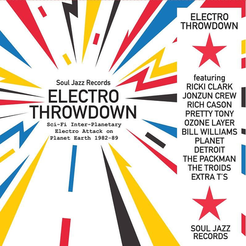 V/A - Electro Throwdown – Sci-Fi Inter-Planetary Electro Attack on Planet Earth 1982-89
