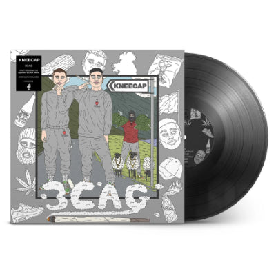 Kneecap - 3CAG (Squidgy Black Vinyl, 12" EP)