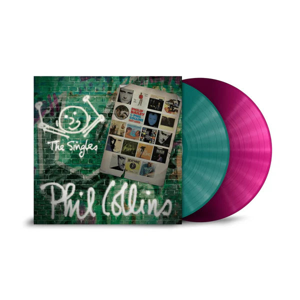 Phil Collins - The Singles (Limited Edition Transparent Petrol & Magenta 2LP)