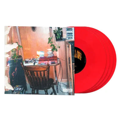 J. Cole - The Fall-Off (Red Coloured 4LP Vinyl)