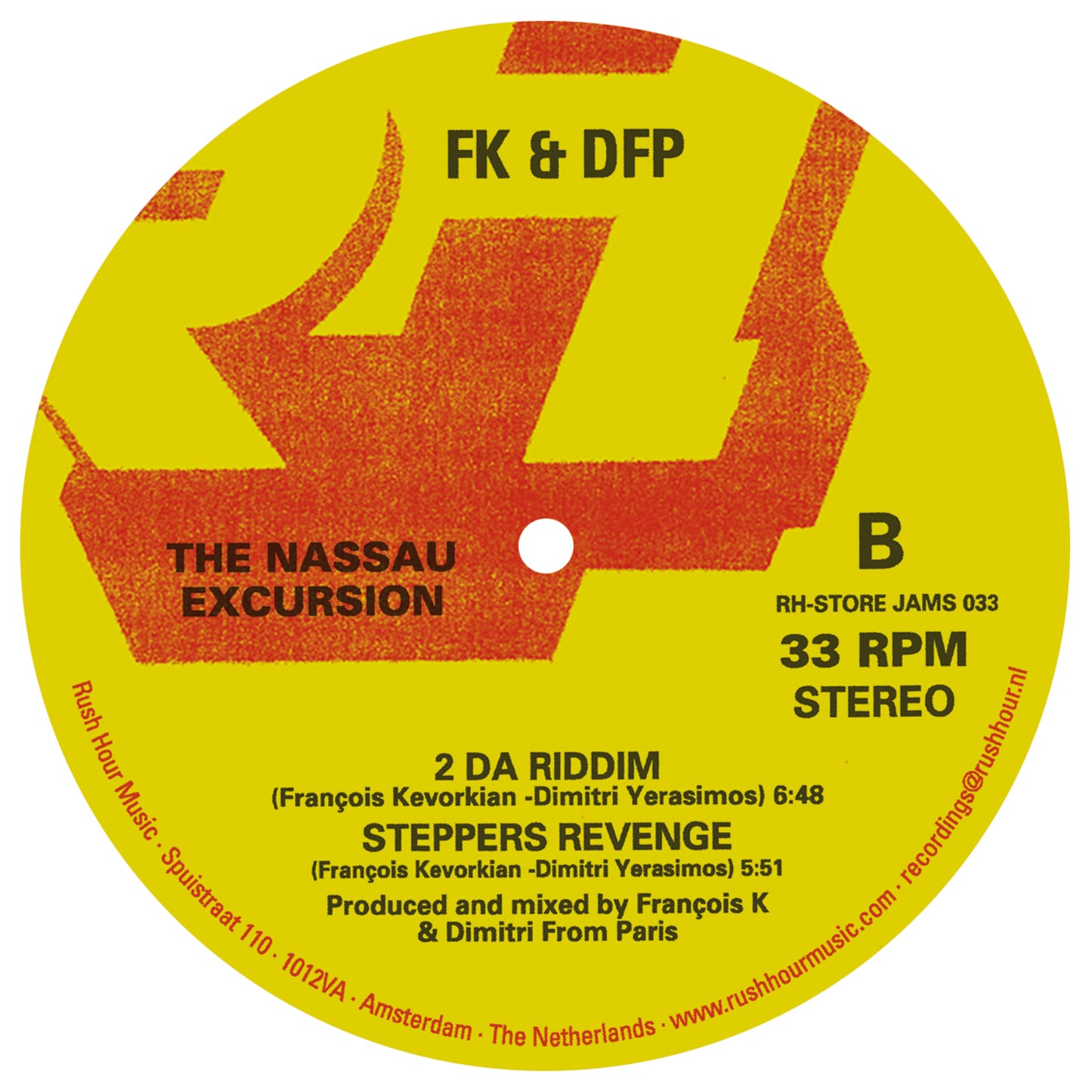 FK & DFP - The Nassau Excursion (12" Single)