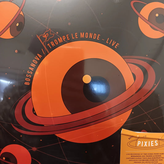 RSD 2025 Pixies - Bossanova / Trompe Le Monde Live (Ice Blue Vinyl)