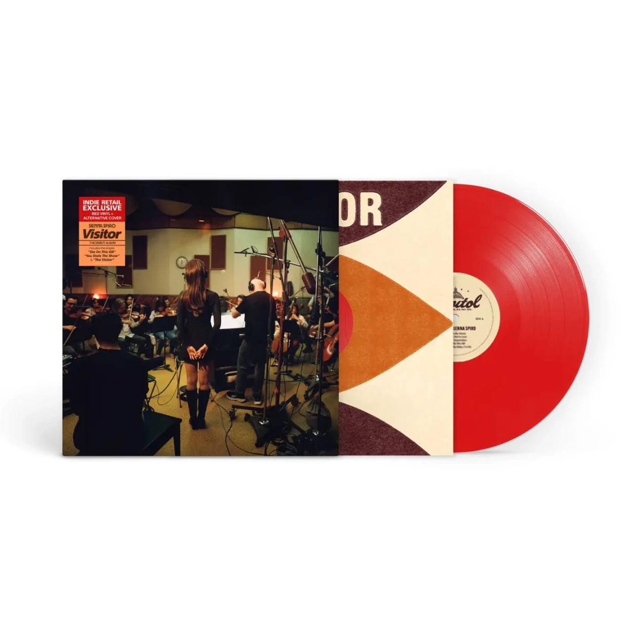 Sienna Spiro - Visitor (Indie Exclusive Red Vinyl, Alternative Cover)