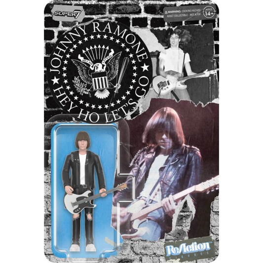 Ramones - Johnny Ramone (White Shirt) ReAction 3.75" Action Figure