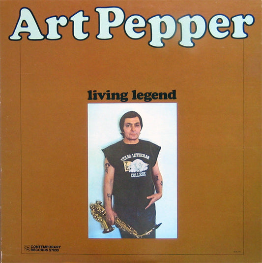 Art Pepper - Living Legend