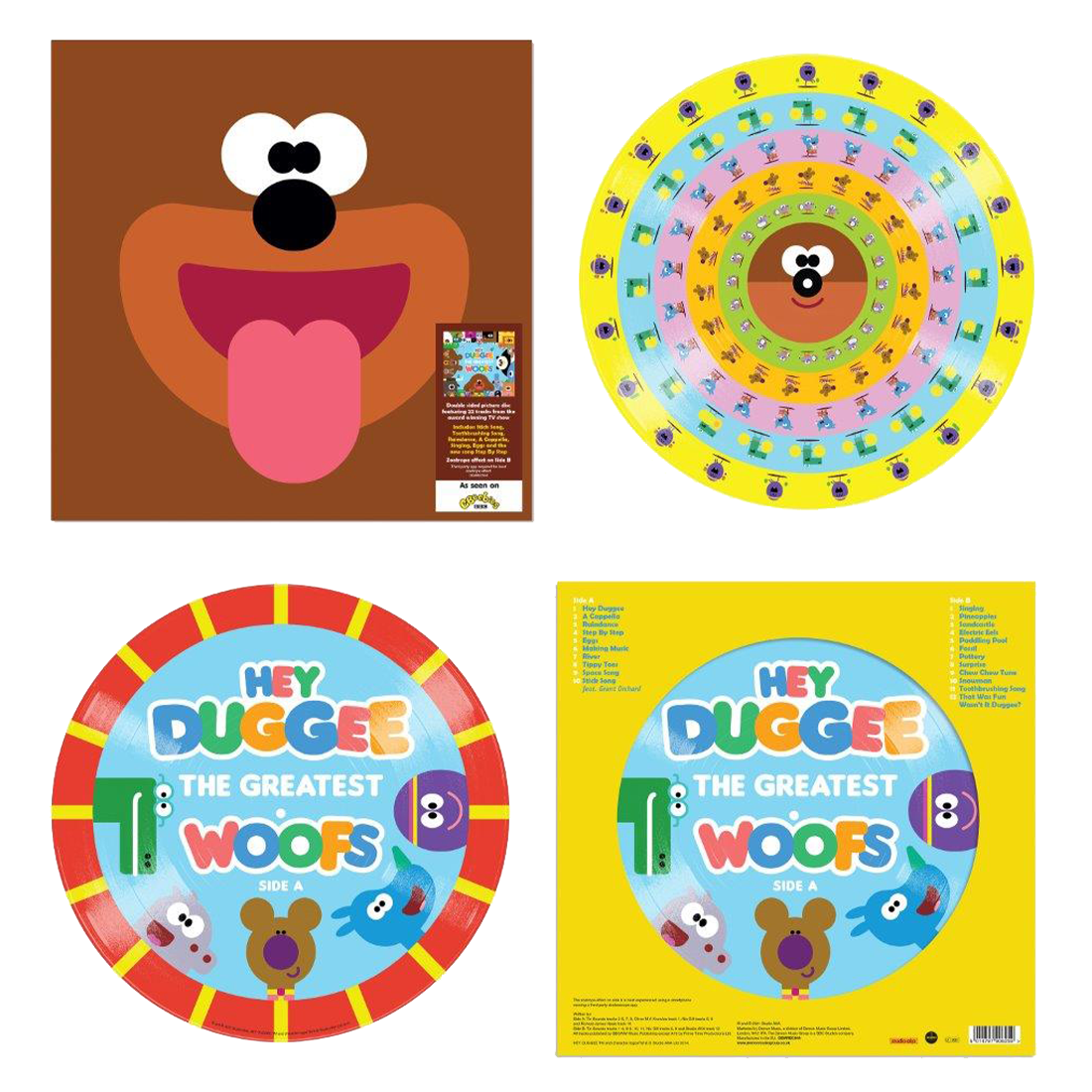 Hey Duggee - Greatest Woofs Music From the Television Series  (PICTURE DISK)