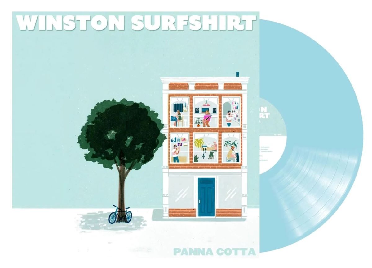Winston Surfshirt - Panna Cotta (BABY BLUE VINYL)