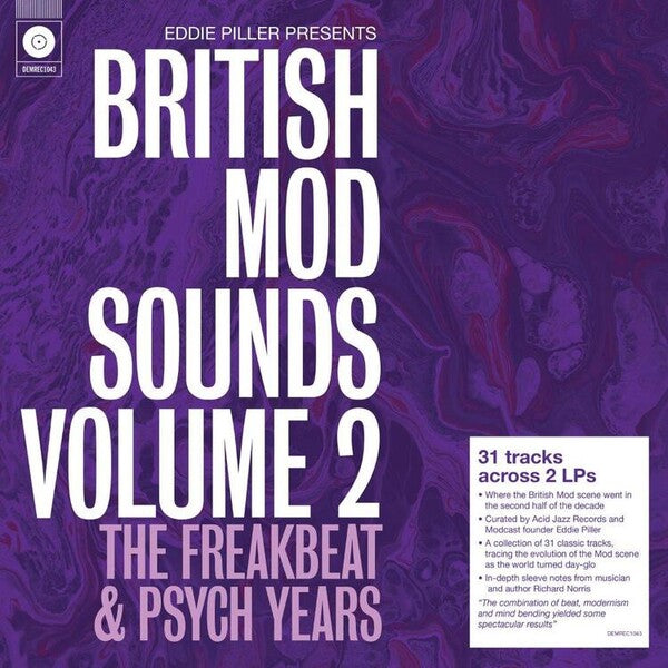 V/A - Eddie Piller Presents British Mod Sounds Volume 2: The Freakbeat & Psych Years